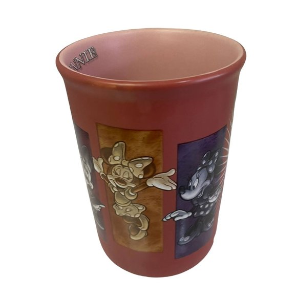 Disney Collectible Minnie Mouse Coffee Tea Mug Cup Thailand Pink 4.5" - Picture 6 of 12